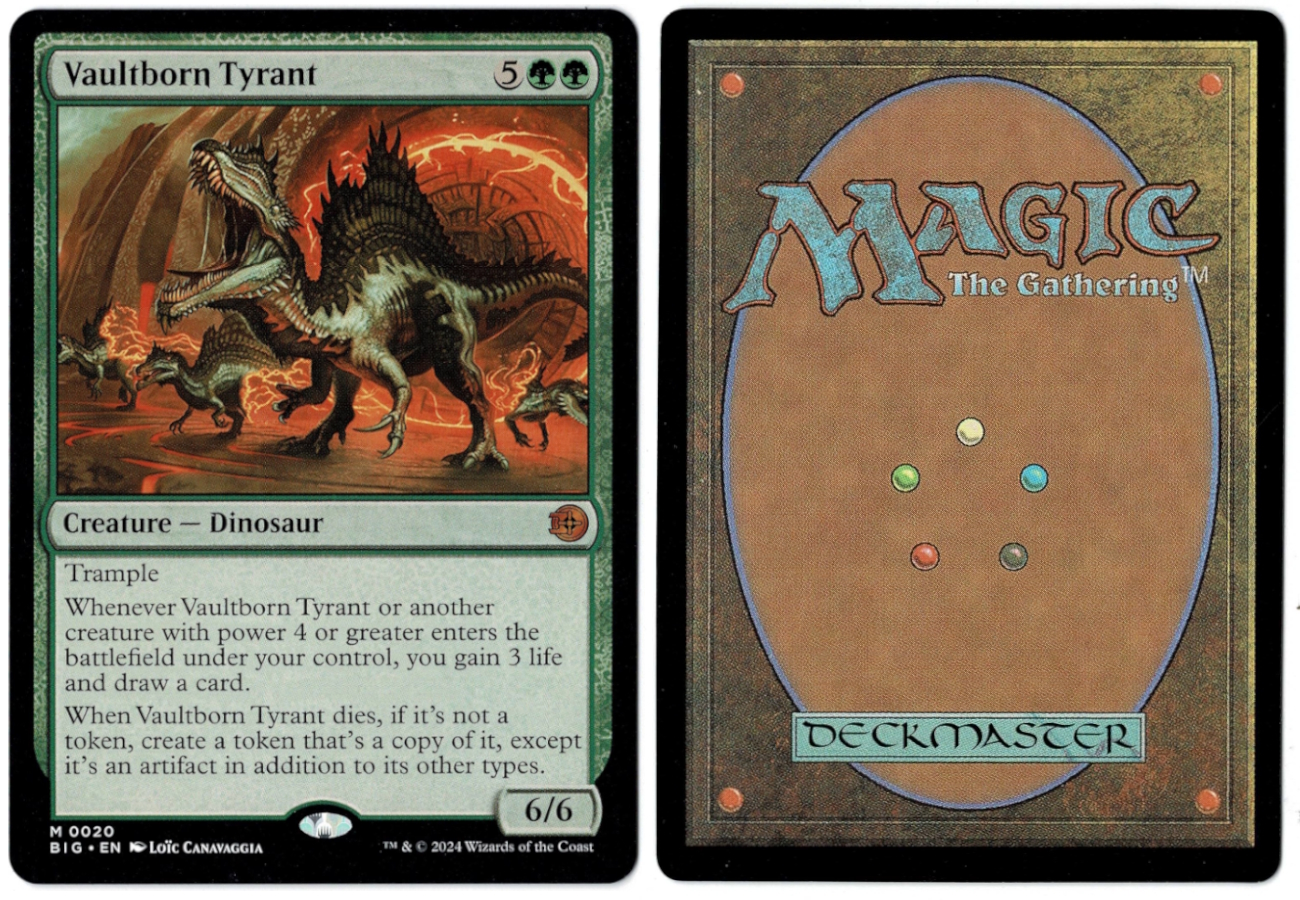 Ravenous Tyrannosaurus Magic the Gathering Proxy