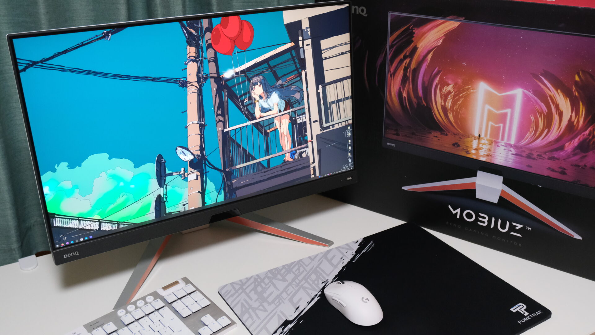 組み立て＆解説】BenQ MOBIUZ EX2710Uを徹底レビュー！IPSパネル採用の