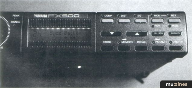 Yamaha FX500 Multi Effects (MT Sep 89)