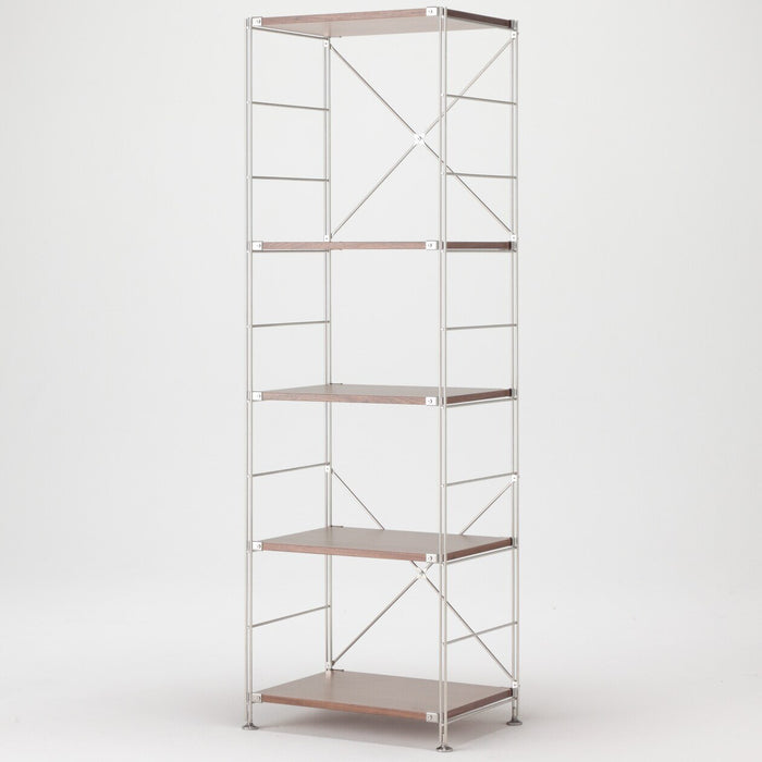SUS Shelving Unit - Walnut - Regular - Large | MUJI USA