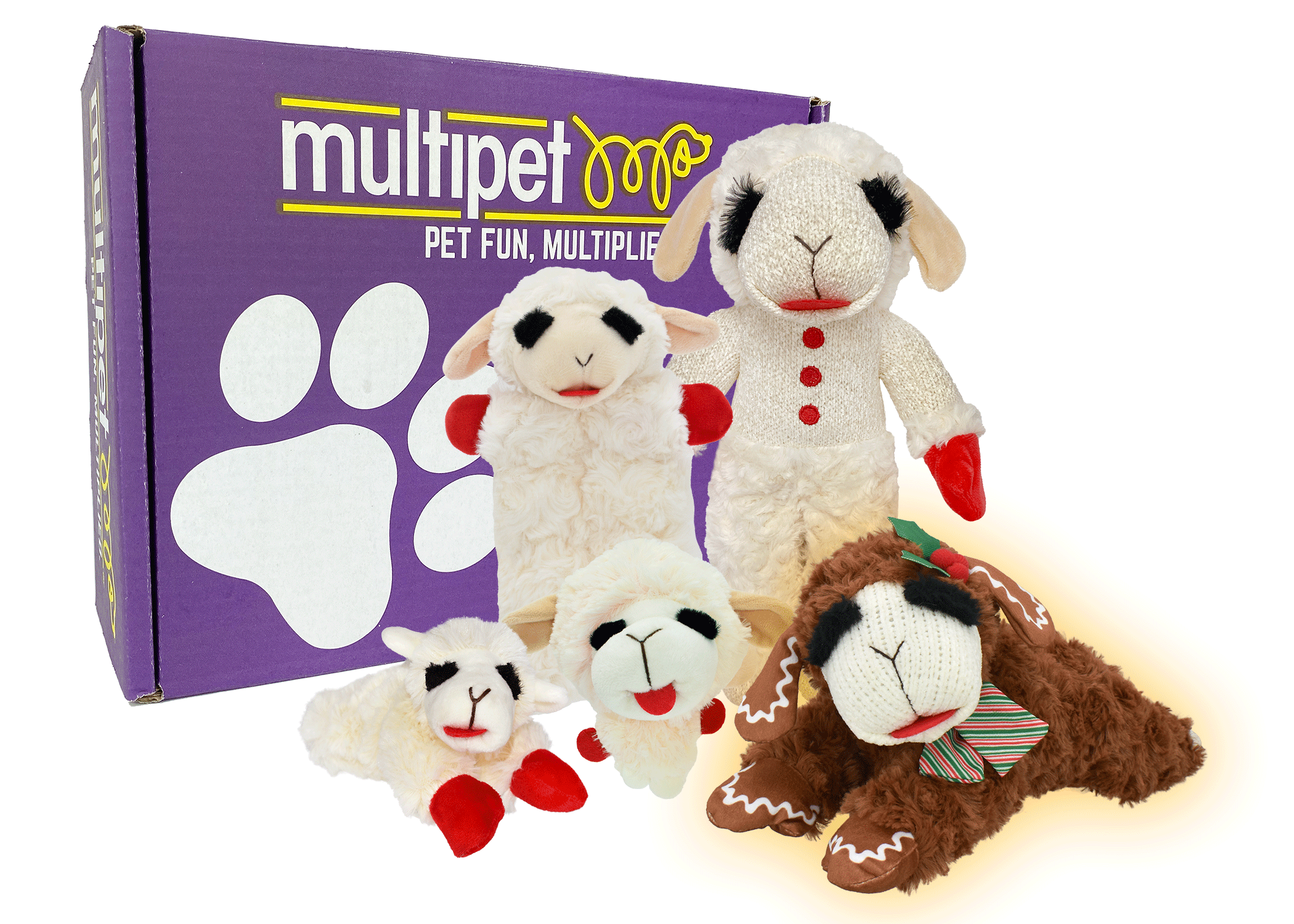LAMB CHOP® BOX - GINGERBREAD | Multipet