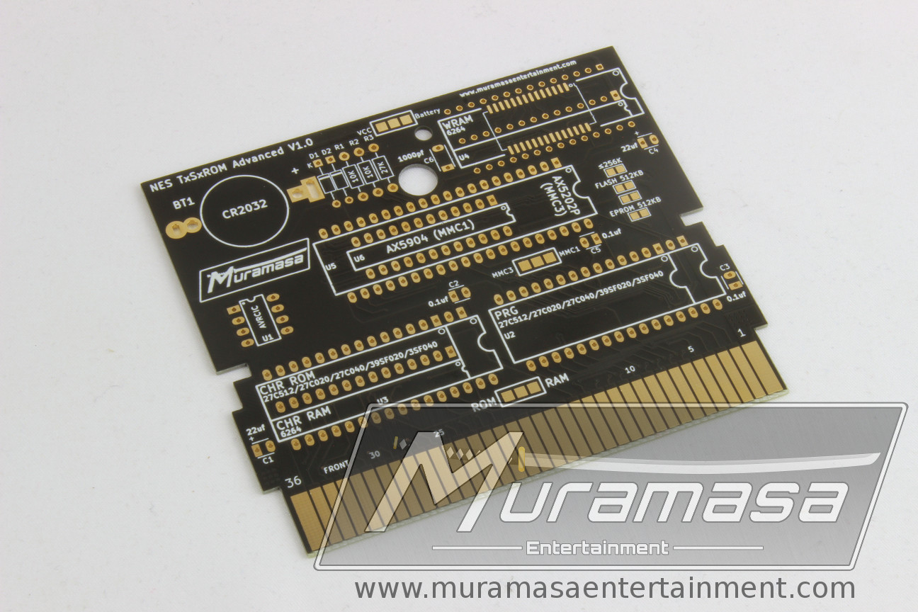 NES TxSxROM Advanced – MMC1 – Muramasa Entertainment