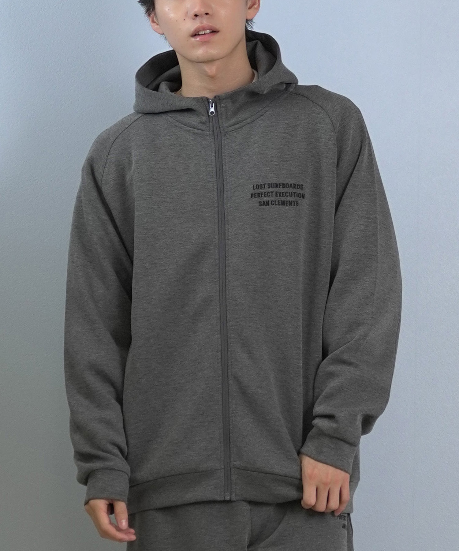 LOST ロスト ジップアップ パーカー メンズ スウェット フーディー