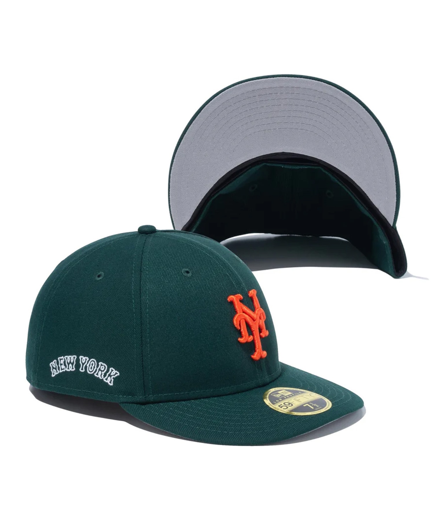 NEW ERA ニューエラ キャップ 帽子 LP 59FIFTY Gray Undervisor
