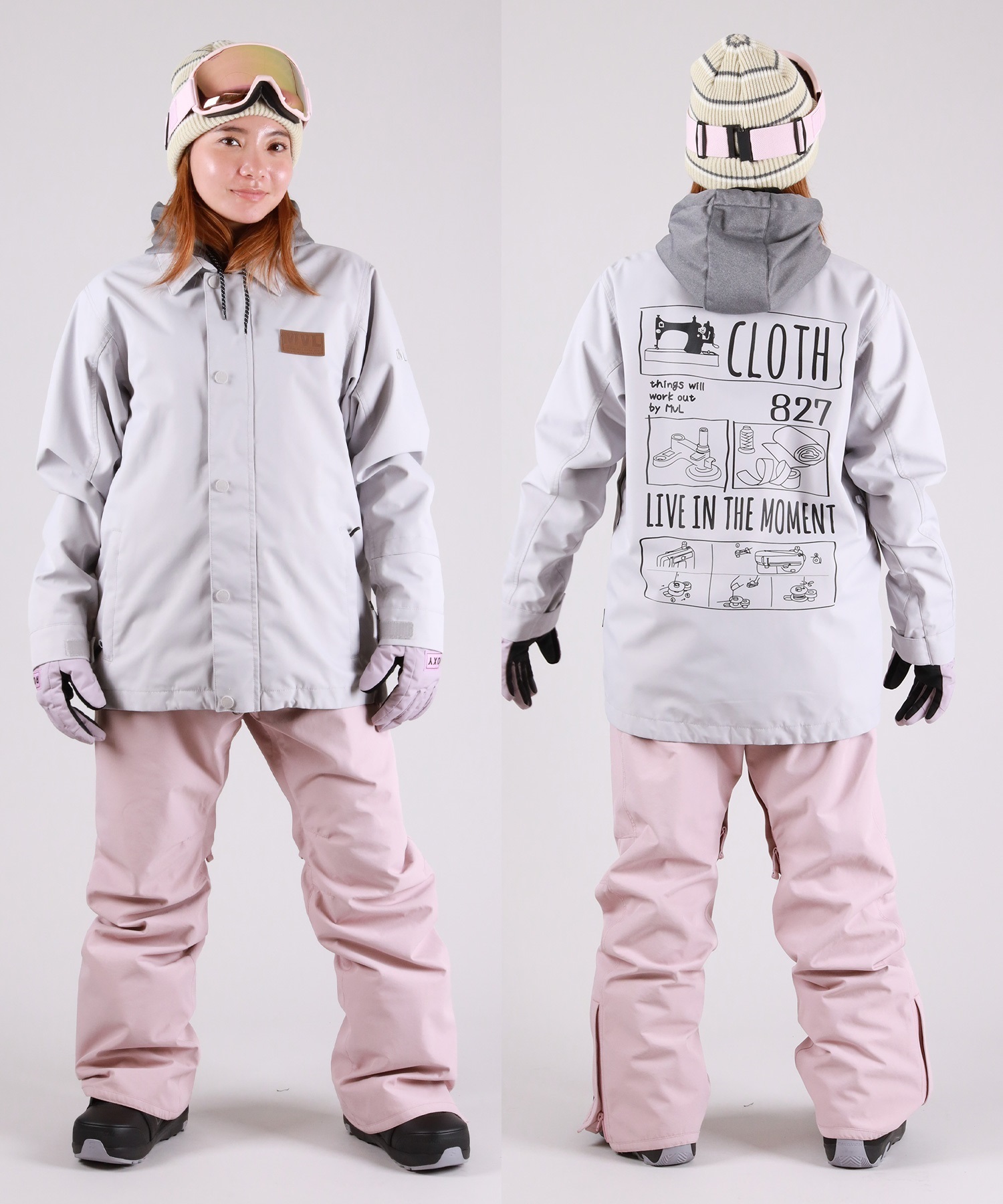 MVL マーベル MV62513 スノーボード ウェア ジャケット レディース