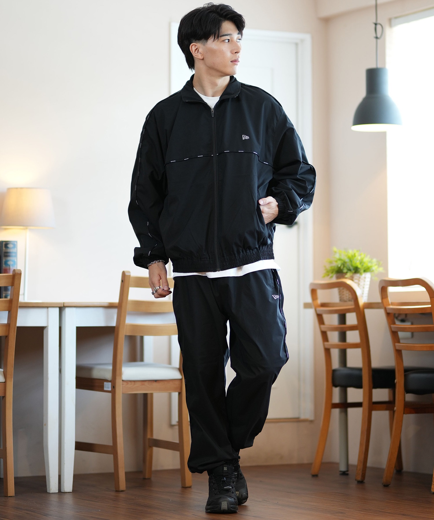 NEW ERA ニューエラ アウター メンズ トラックジャケット ナイロン