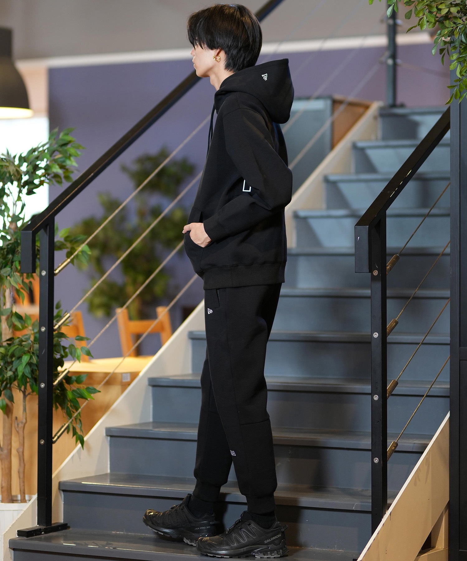 NEW ERA ニューエラ ロングパンツ スウェットパンツ メンズ テック