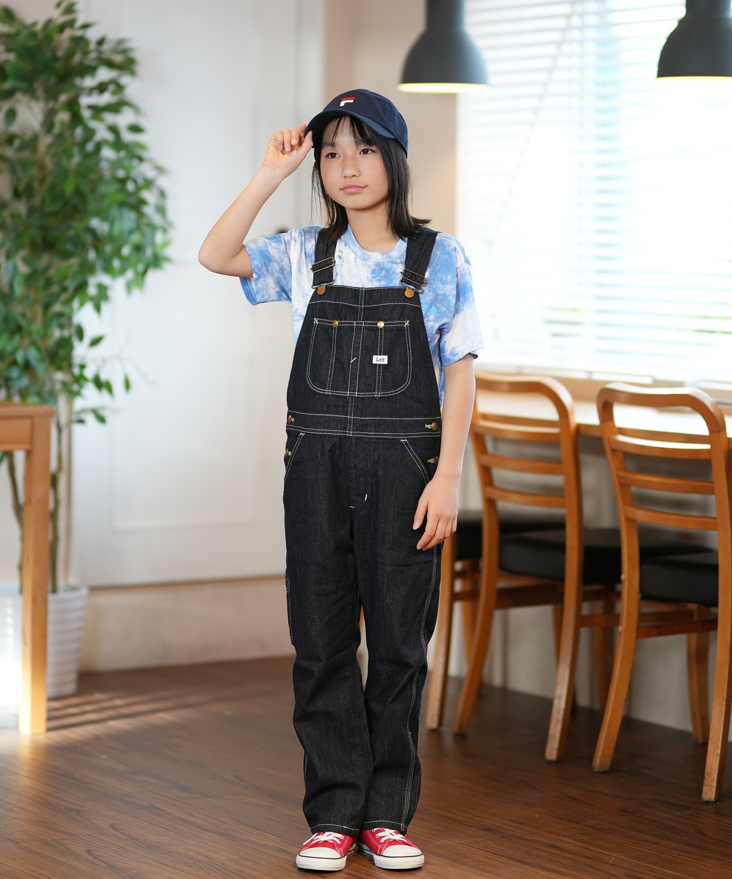 Lee リー キッズ デニム オーバーオール サロペット ロングパンツ