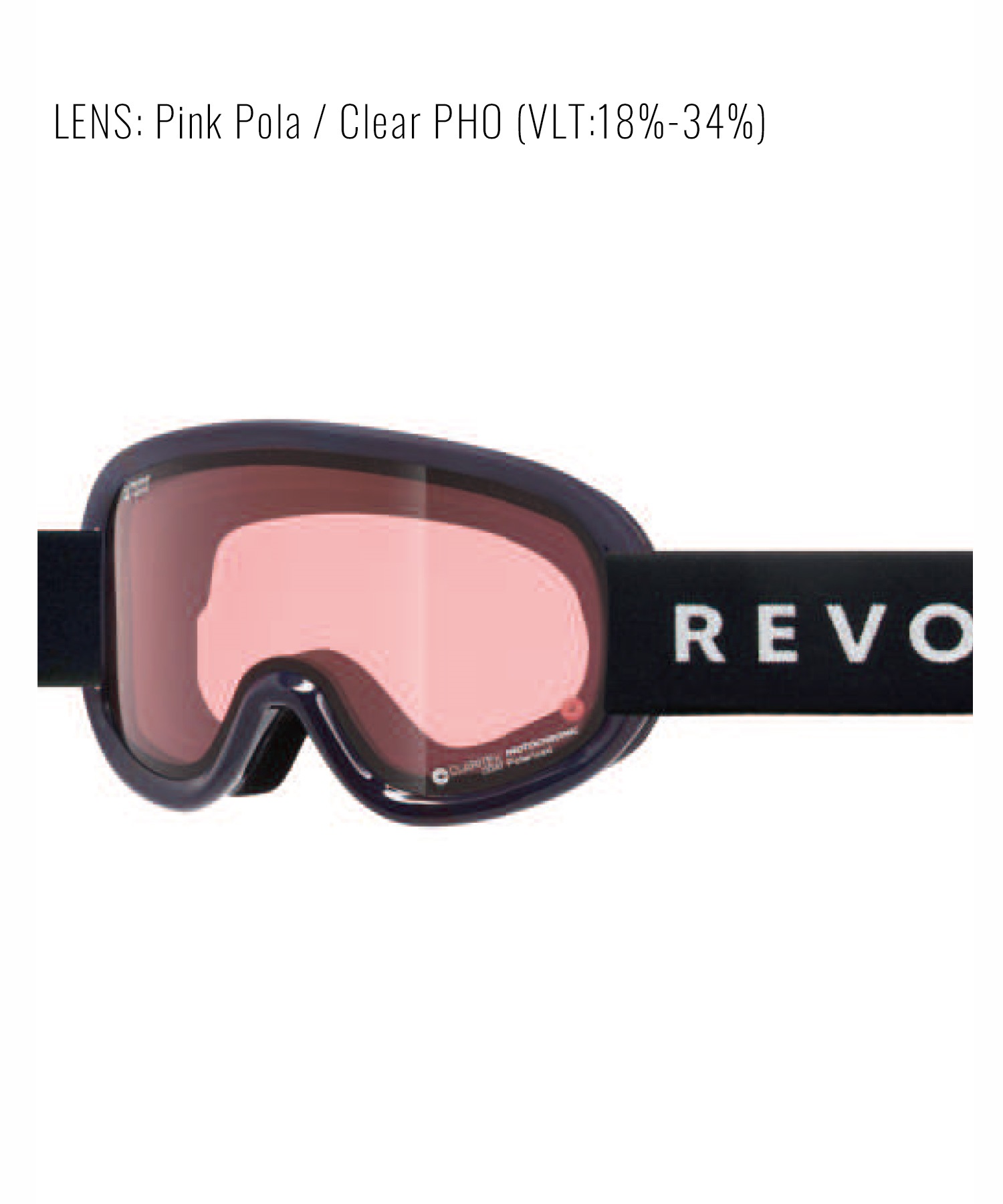 REVOLT リボルト SUPER LIGHT FRAME R25WEL 調光レンズ 平面レンズ