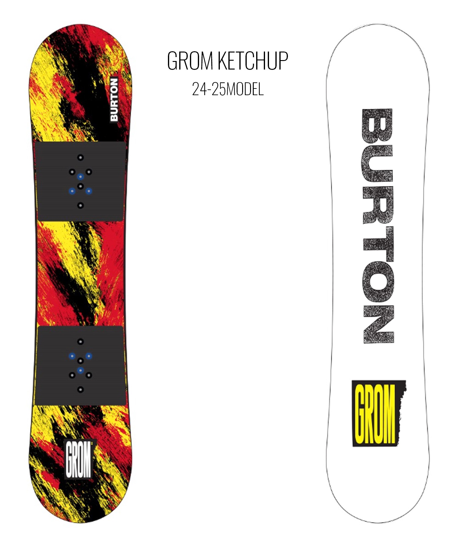 BURTON バートン GROM KETCHUP スノーボード 板 キッズ ムラサキ