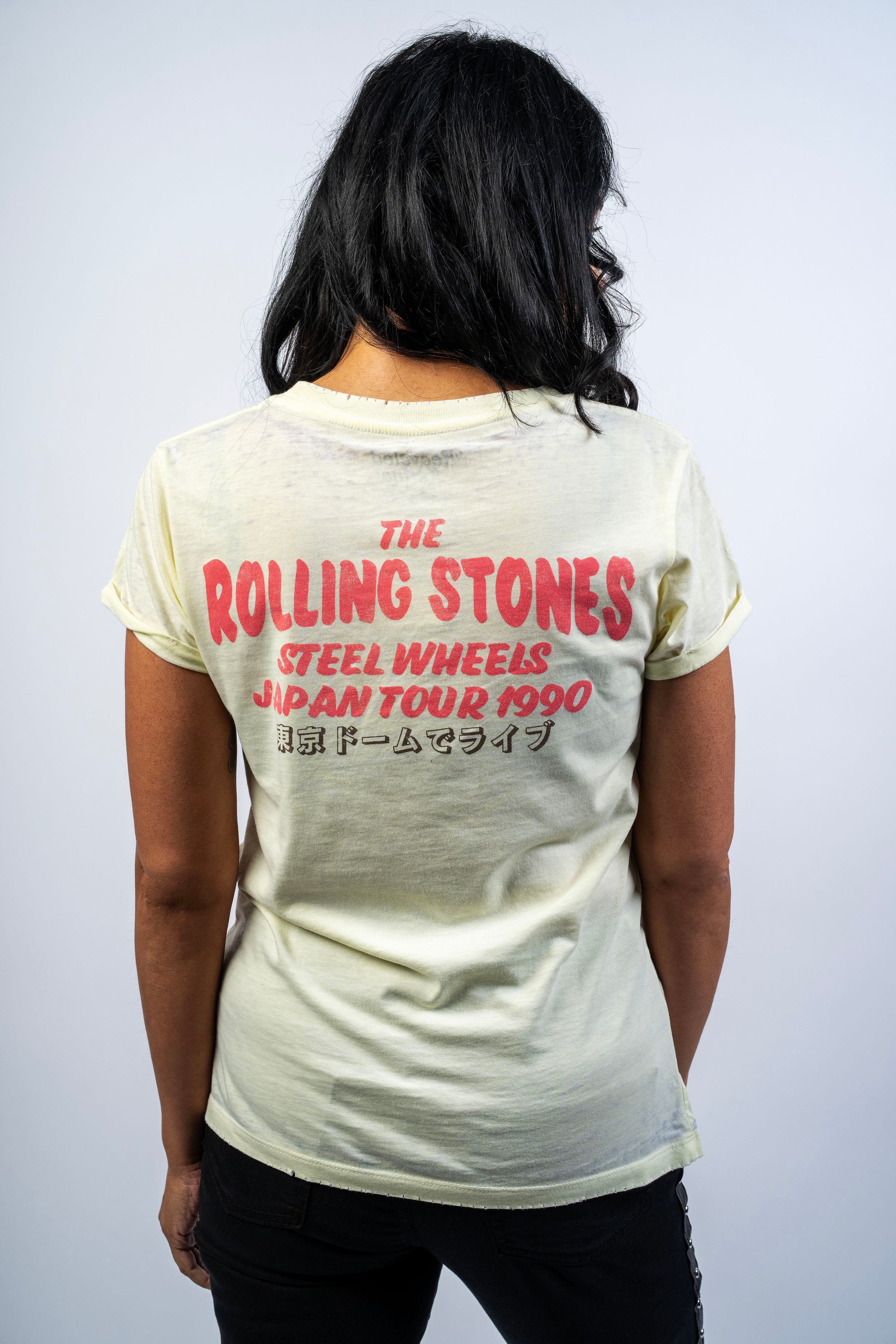 ROLLING STONES TOKYO BURN OUT TEE – Muse Chicago