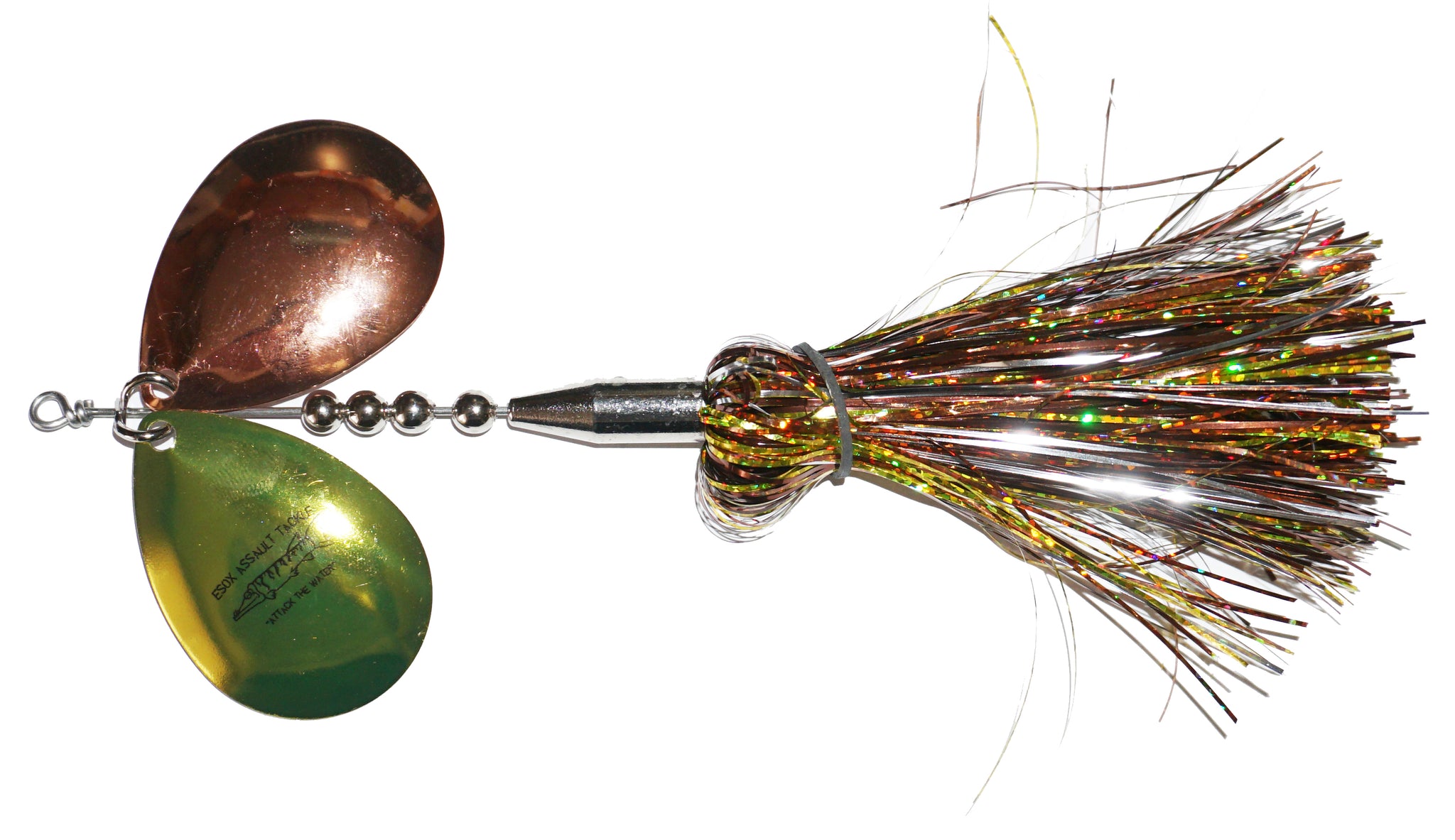 Esox Assault EA-8 (Double Blade) Bucktail – Musky Shop