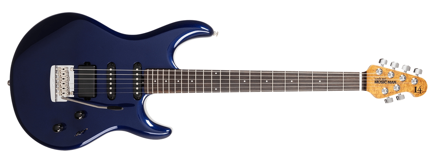 MUSIC MAN LUKE 4シリーズ エレキギターLK4-HSS-R Butane Blue Steve