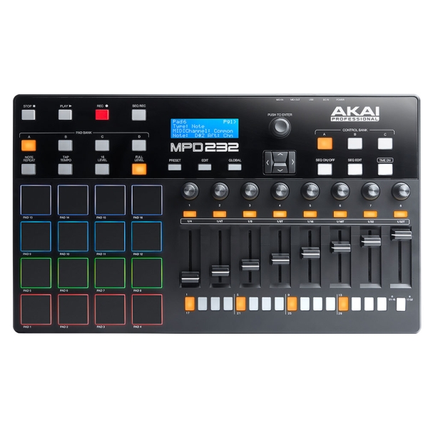 Akai Professional MPD232 Feature-Packed, Highly Playable Pad