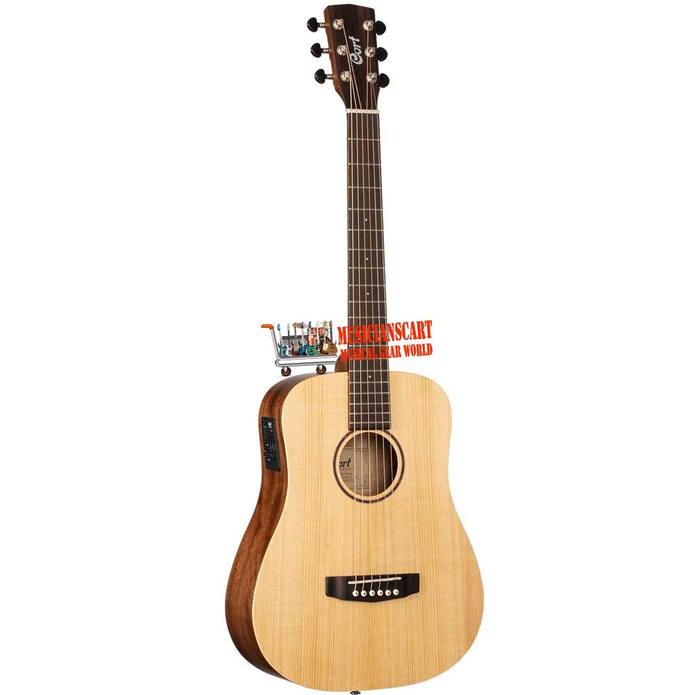 Cort Earth Mini E Adirondack 3/4 Dreadnought Body Electro Acoustic