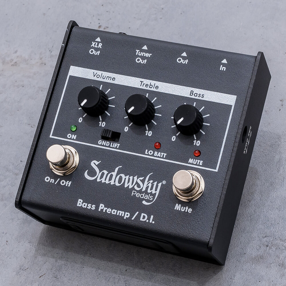 Sadowsky SBP-1 V2 Bass Preamp / DI｜ミュージックランドKEY