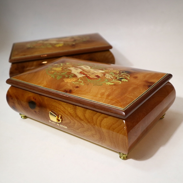 30弁】イタリア象嵌BOX EX-191I オルゴール 高級 ｜株式会社オルゴール