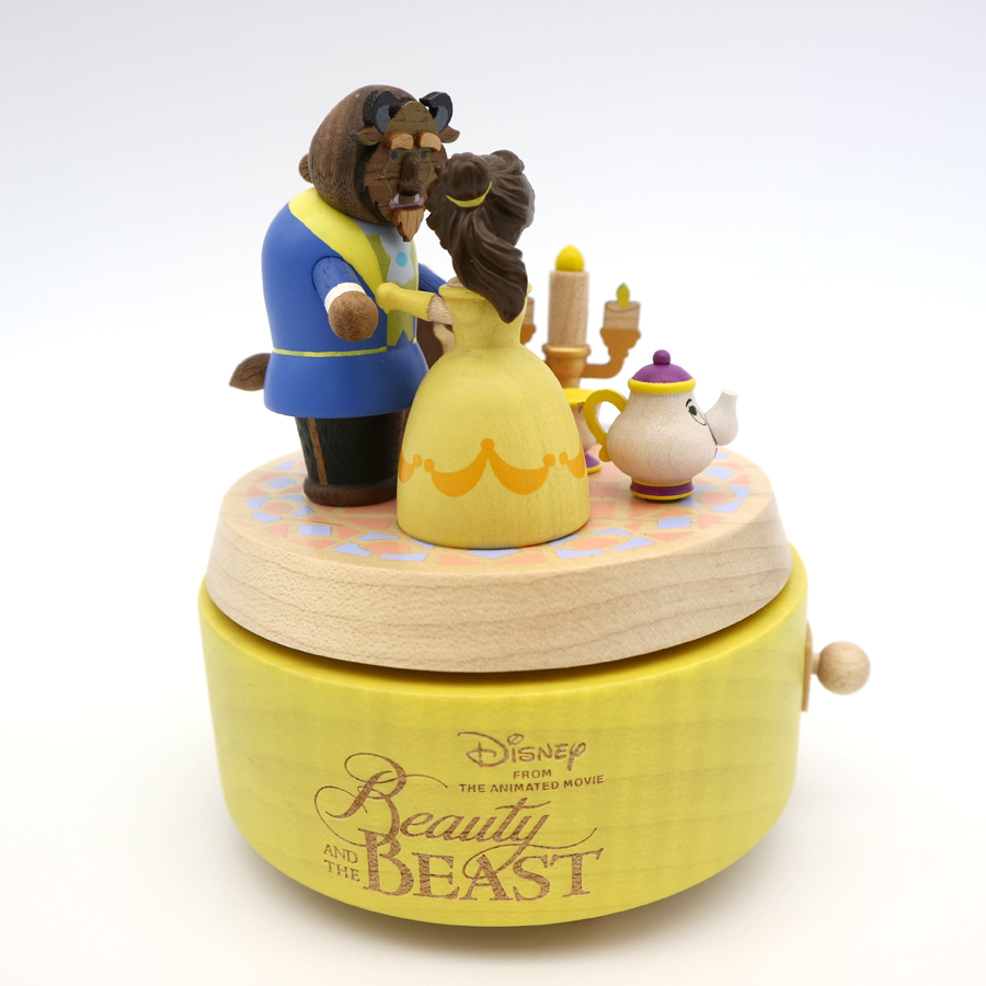 ディズニー 木製 オルゴール【美女と野獣】既製品 ｜株式会社