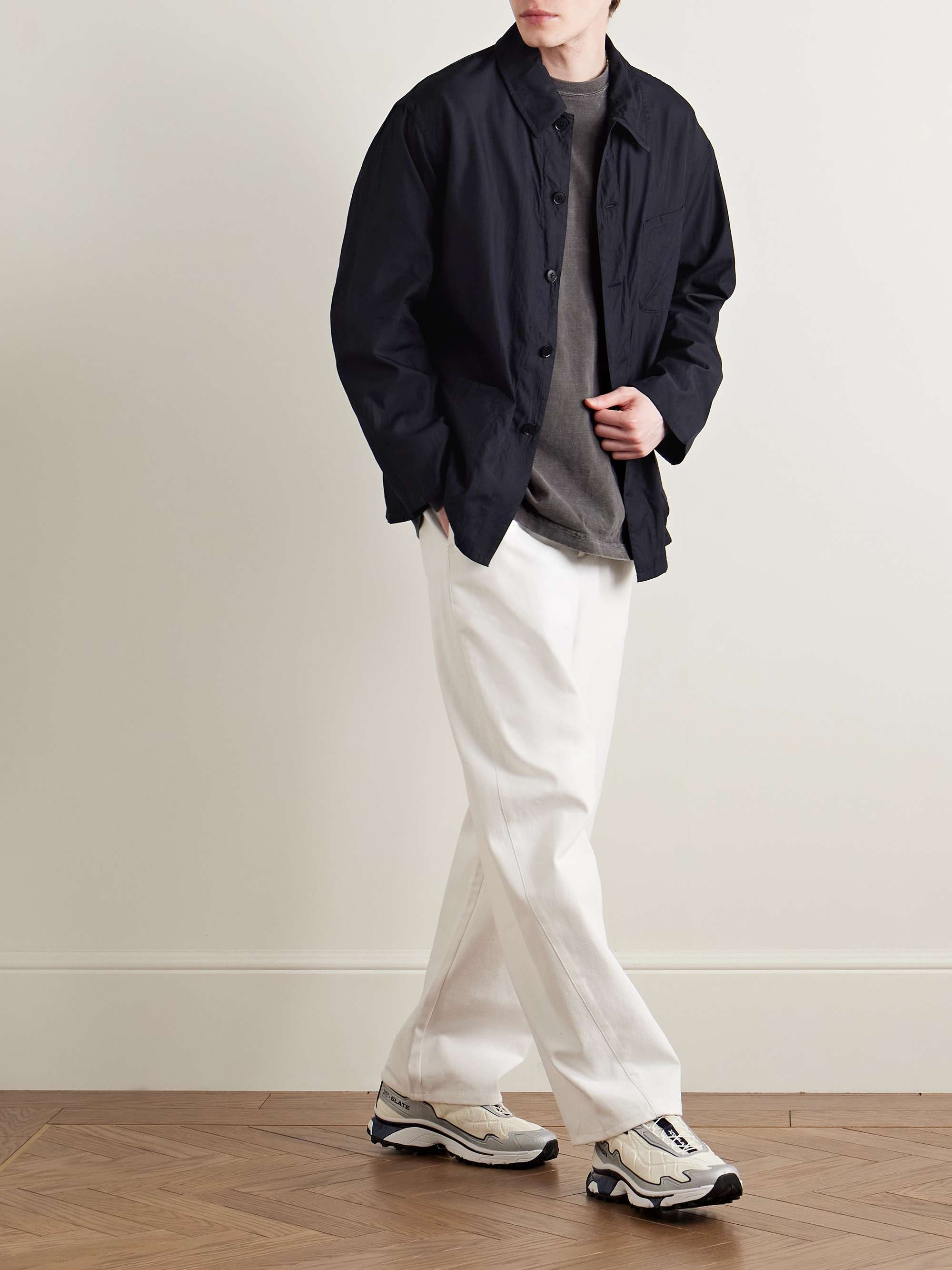 KAPTAIN SUNSHINE Cotton and Silk-Blend Twill Shirt Jacket for Men