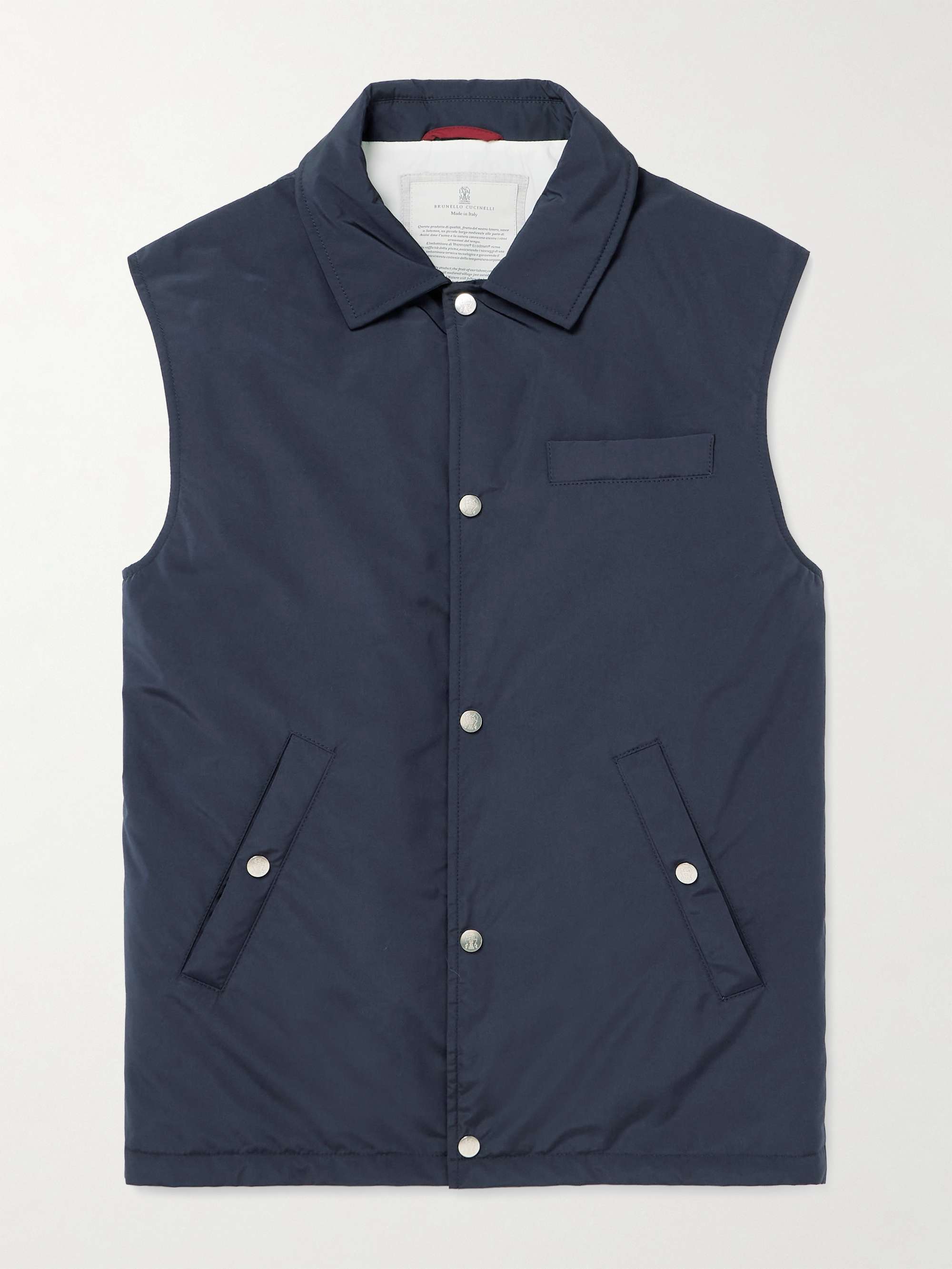 BRUNELLO CUCINELLI Shell Gilet for Men | MR PORTER