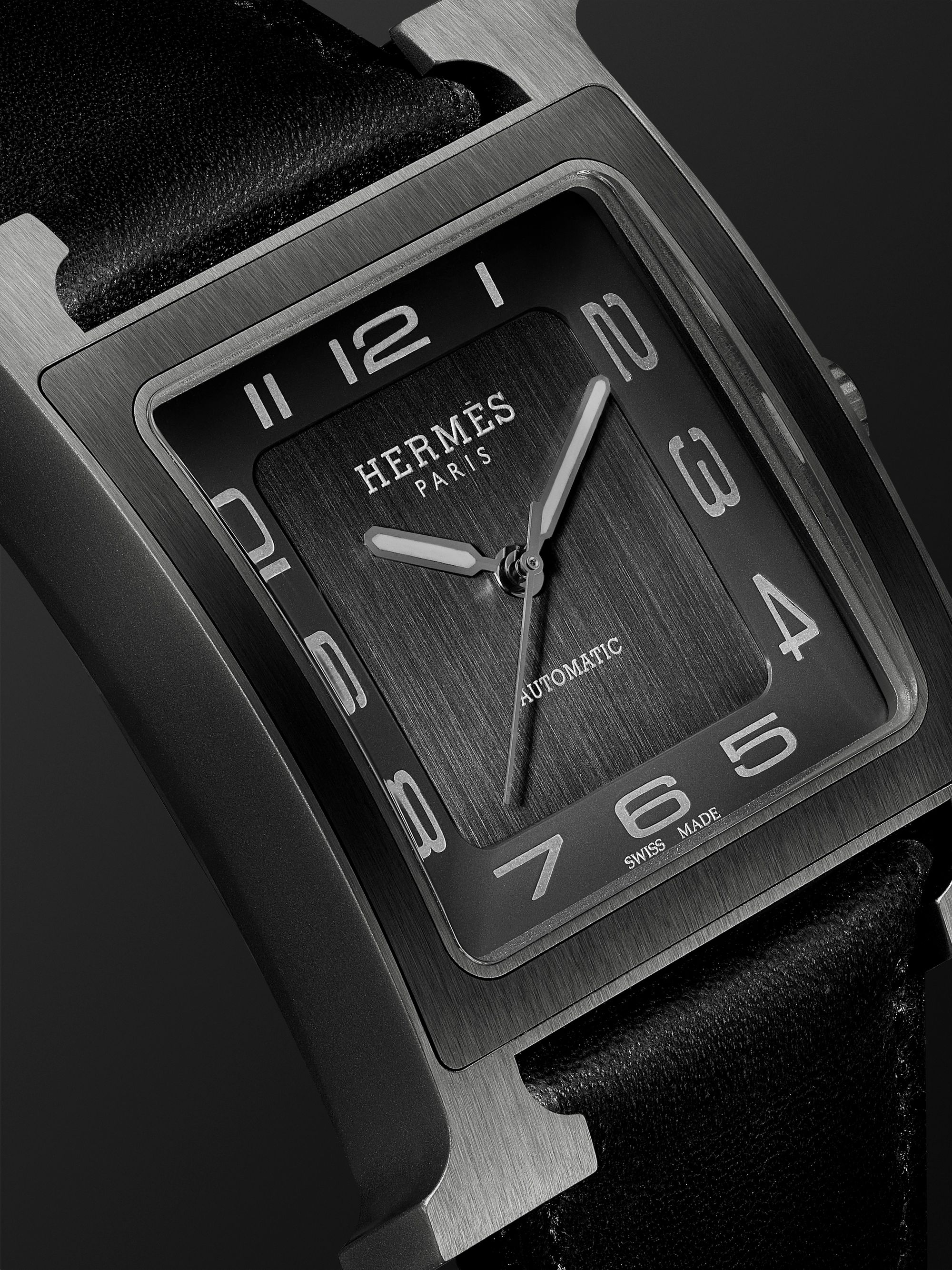 HERMÈS TIMEPIECES Heure H Automatic 34mm Titanium Watch, Ref. No