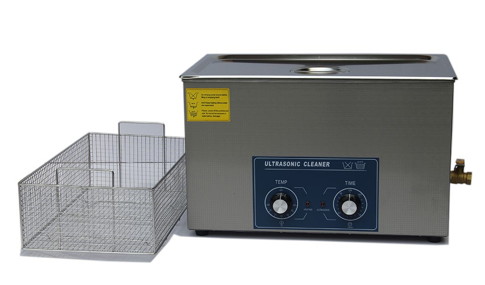 ダイヤル式 30L/28kHz 超音波洗浄機】 タイマー/ ヒーター/大型洗浄器
