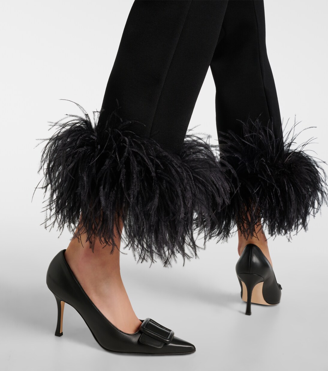 Maysale 70 leather pumps in black - Manolo Blahnik | Mytheresa