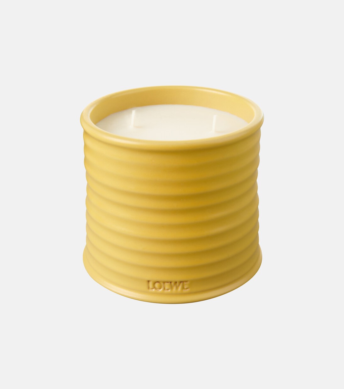 Honeysuckle Medium candle in yellow - Loewe Home Scents | Mytheresa