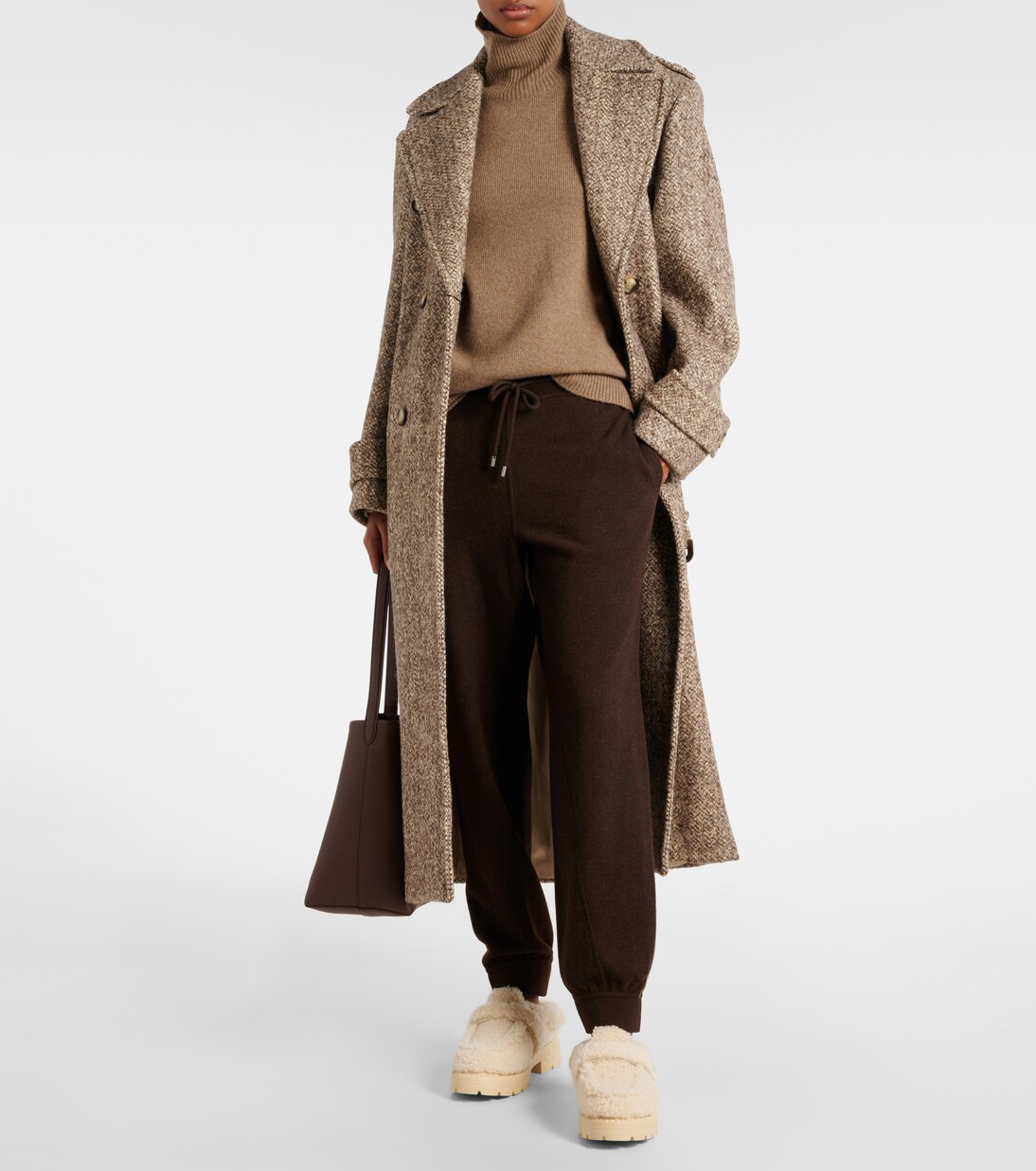 Shea shearling platform mules in white - Jimmy Choo | Mytheresa