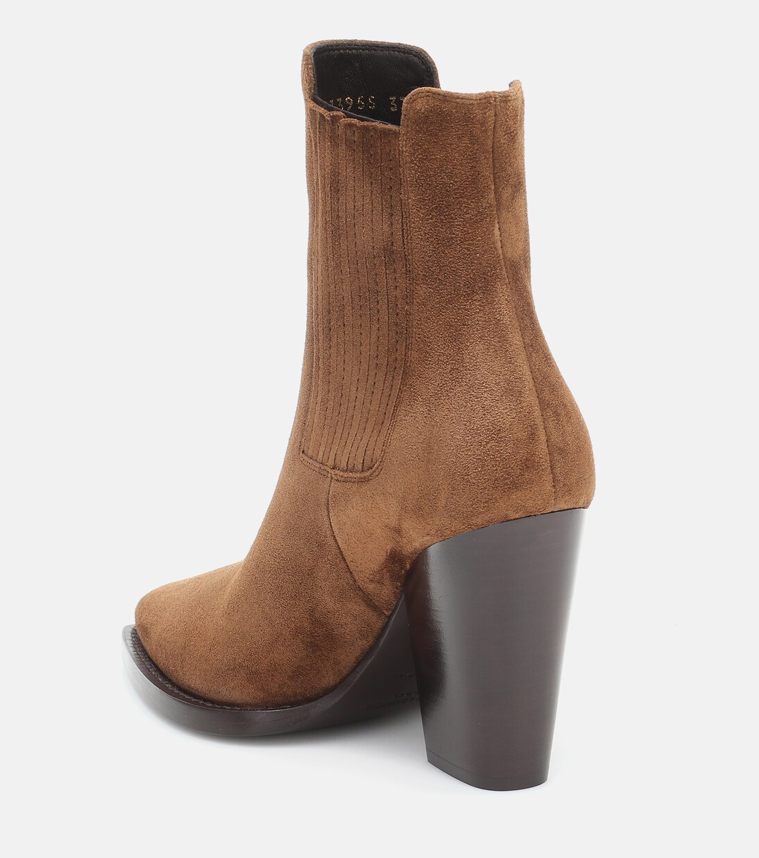 Theo 95 suede ankle boots in brown - Saint Laurent | Mytheresa