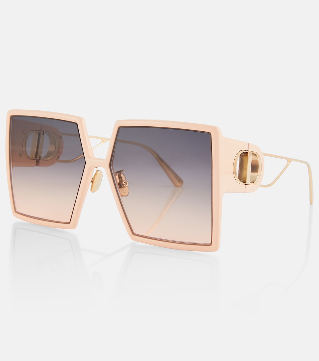 30Montaigne SU oversized sunglasses in pink - Dior Eyewear | Mytheresa