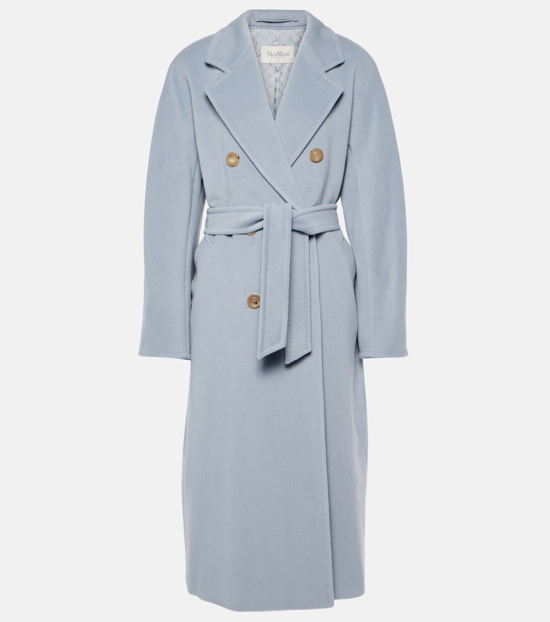 Madame wool and cashmere coat in blue - Max Mara | Mytheresa