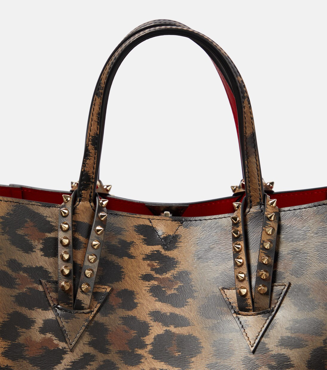Cabachic Small leopard-print tote bag in multicoloured - Christian