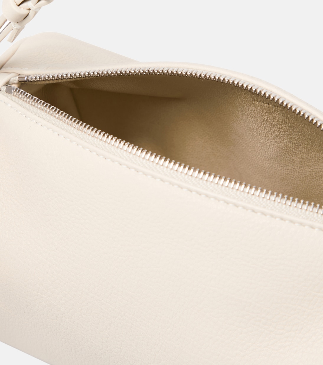 90s leather shoulder bag in white - The Row | Mytheresa
