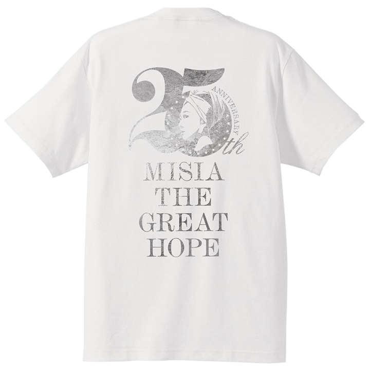 MISIA THE GREAT HOPE Tシャツ(ホワイト） | MISIAオフィシャル