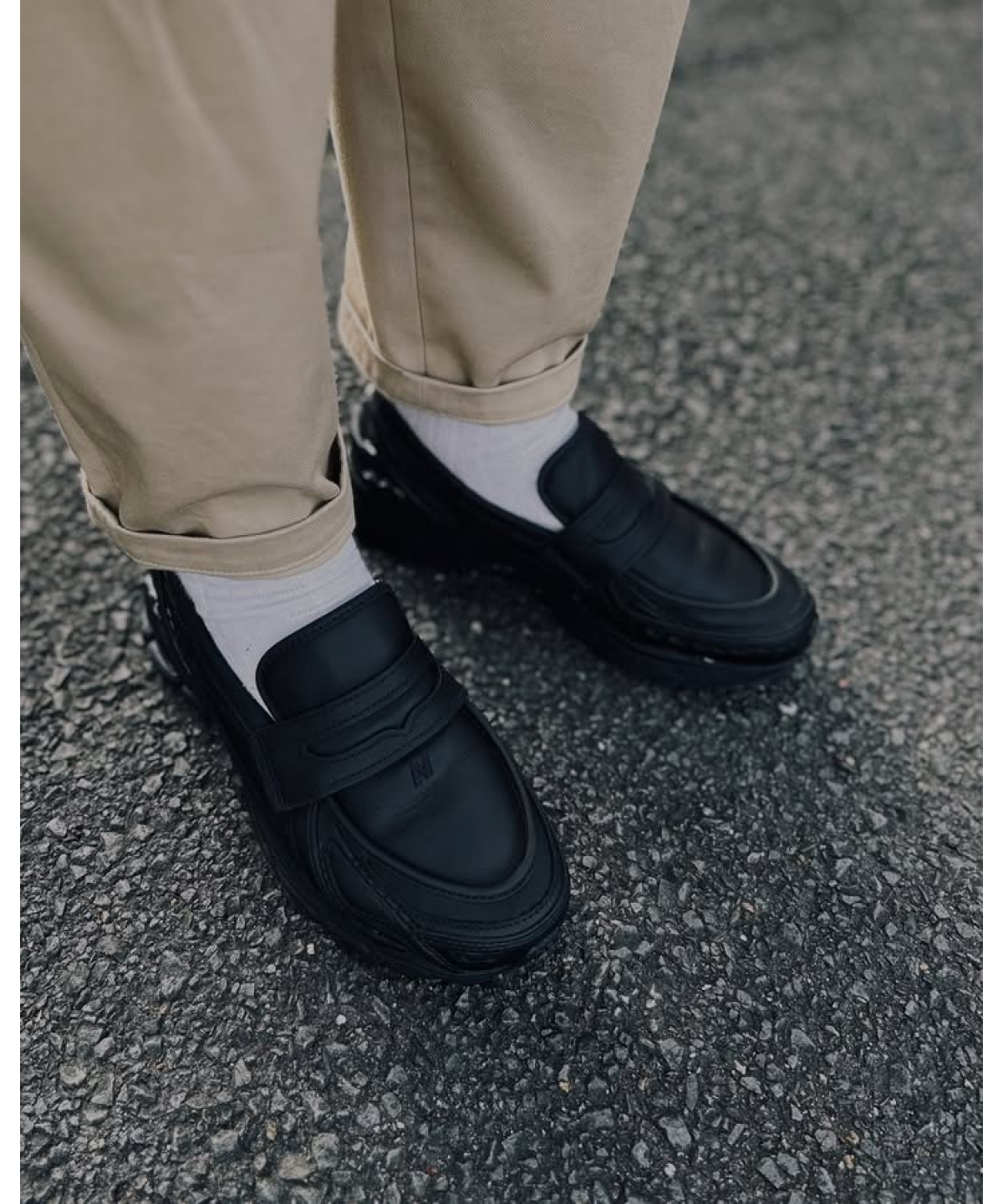 New Balance 1906L Loafer Black Leather U1906LBN | Loftygoods