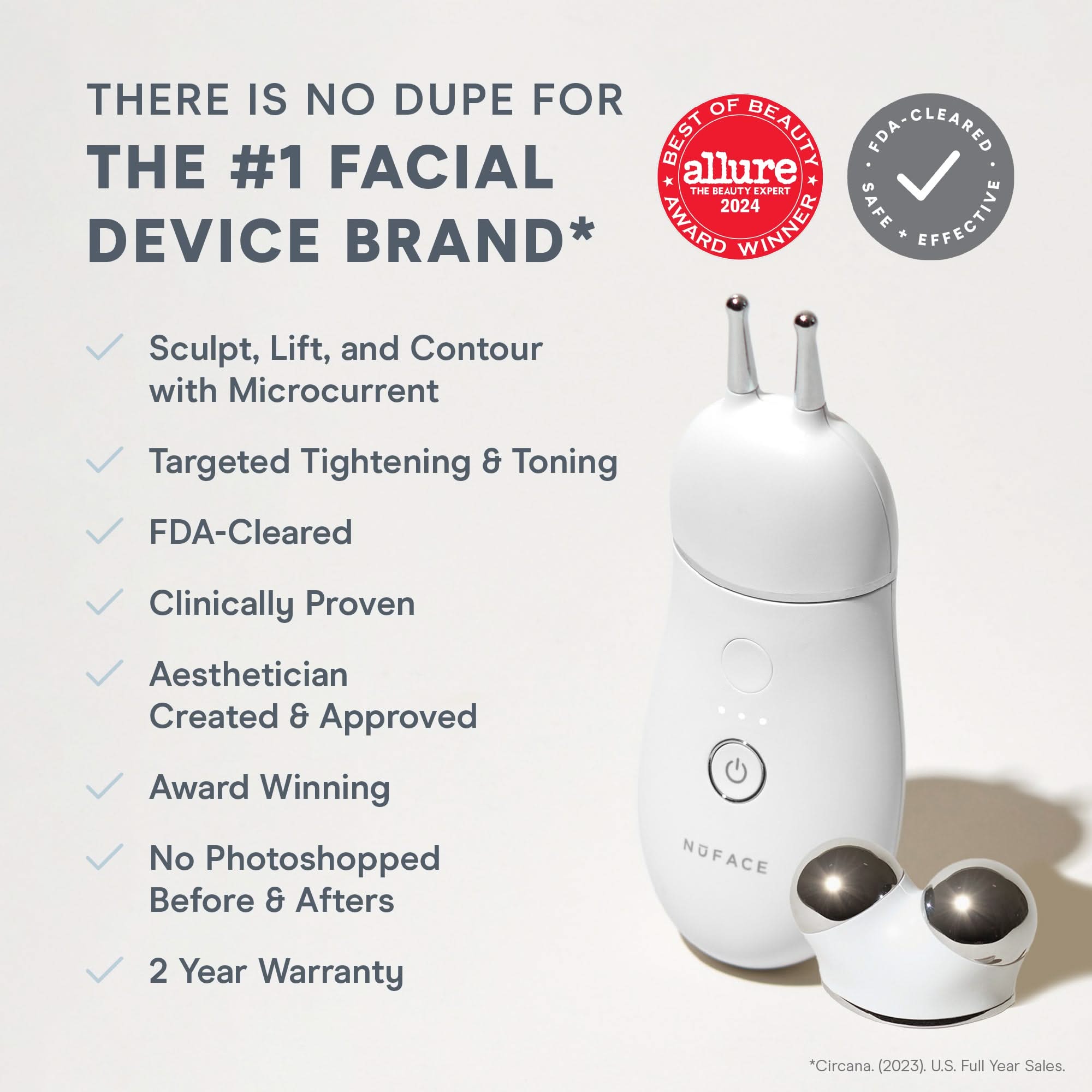 Effective Lip & Eye Attachment for TRINITY+ – Targeted