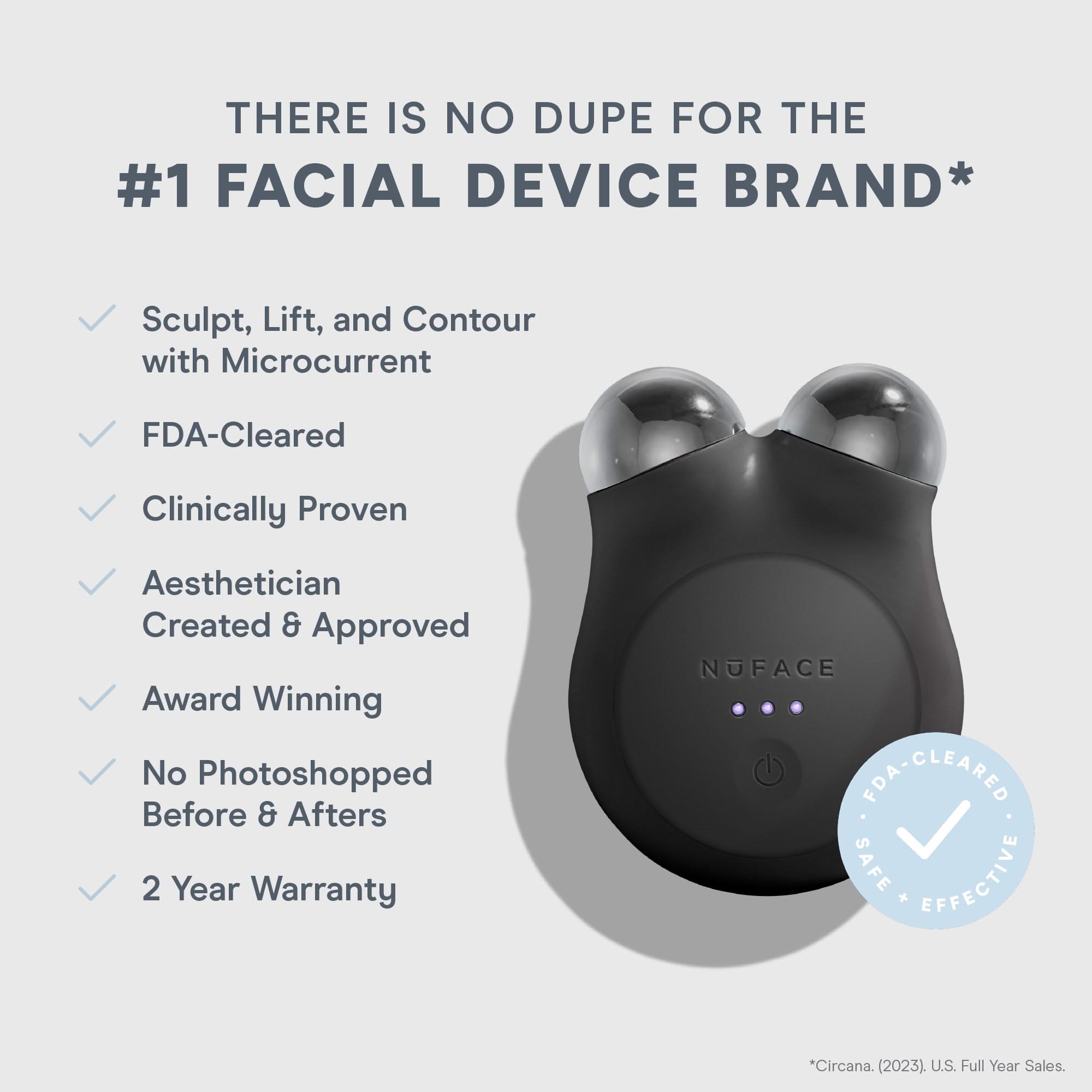MINI+ Portable Microcurrent Facial Toning Kit | NuFACE
