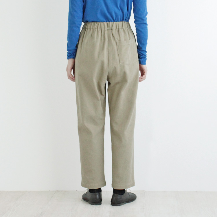 nofl】琵琶晒染め綿麻テーパードパンツ 644207950 | ナチュラル服通販