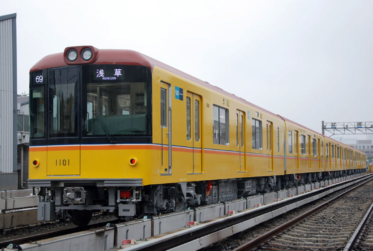 東京地下鉄（株）殿向け 銀座線用1000系完成