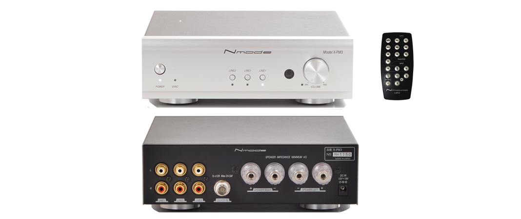 X-PM3 – リリック｜オーディオアンプ・D/Aコンバーター