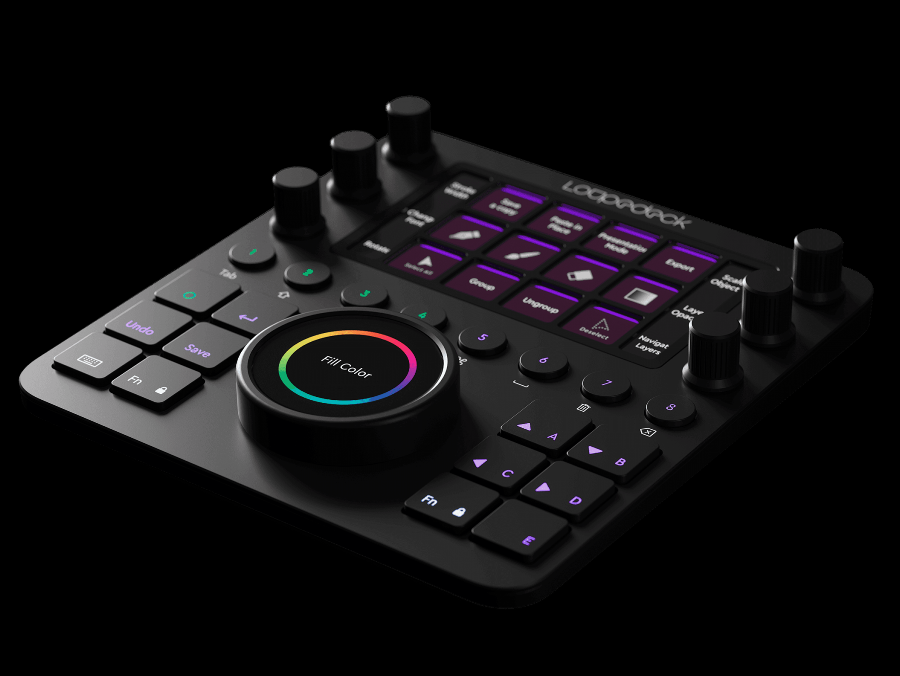 Loupedeck CT: Freely Configurable Specialty Keyboard for Creative