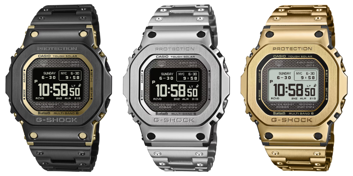 Casio officially launches new GMW-BZ5000 full metal watches