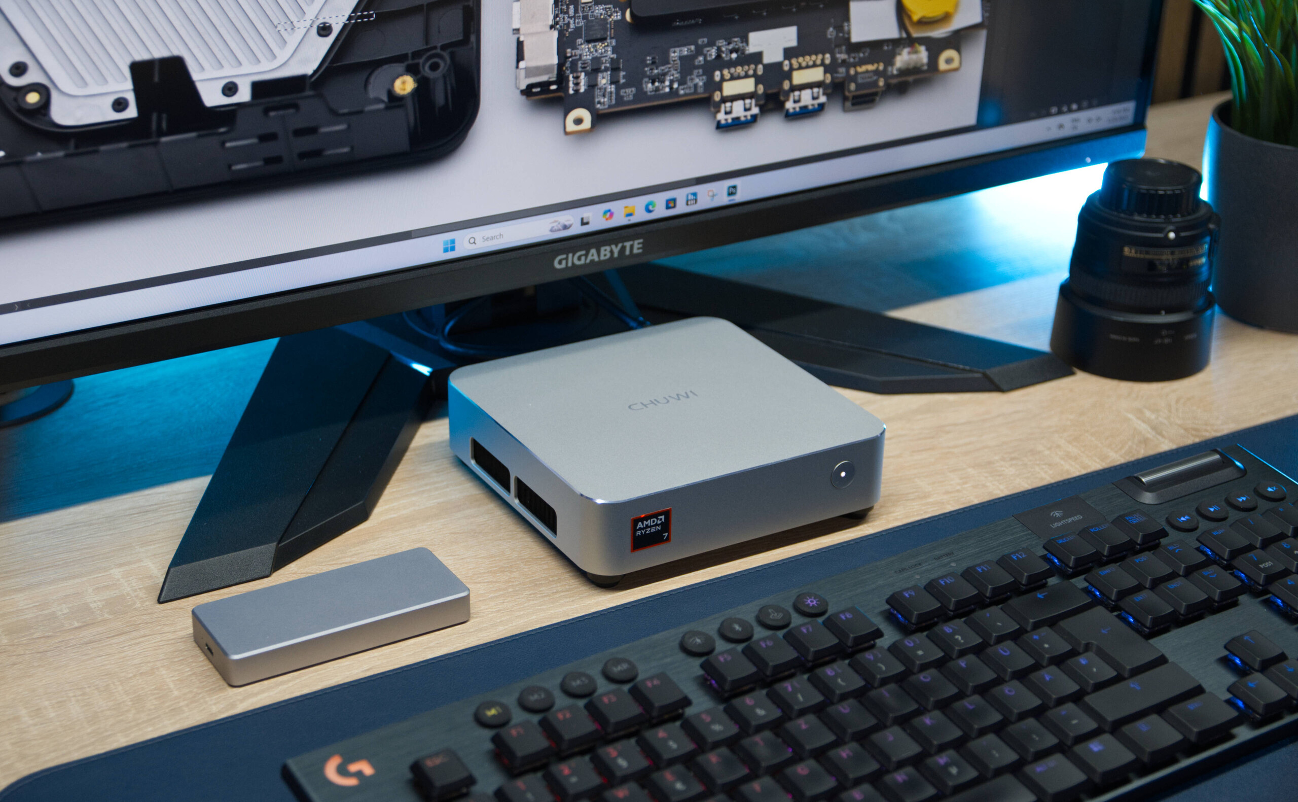 Best Mini PC for under 450 dollars? Chuwi AuBox with AMD Ryzen 7