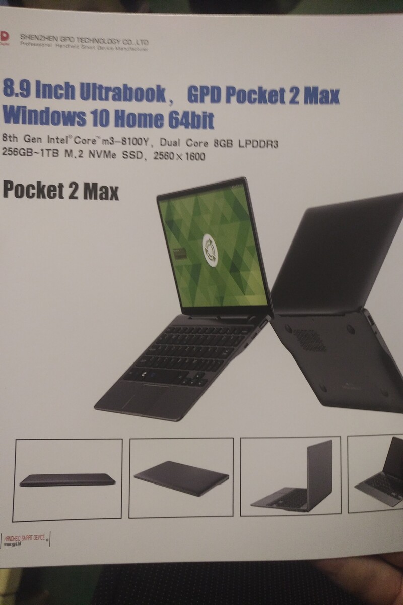 GPD Pocket 2 Max: An 8.9-inch Chuwi MiniBook alternative with an
