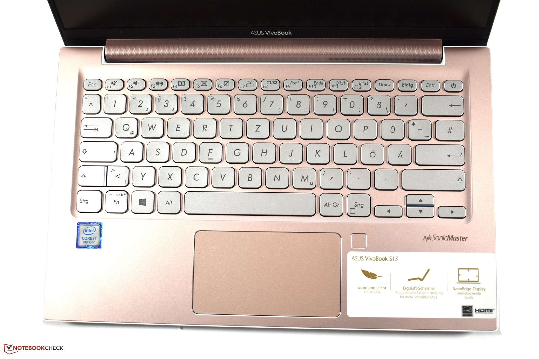 Asus VivoBook S13 S330UA (i7, FHD) Laptop Review - NotebookCheck