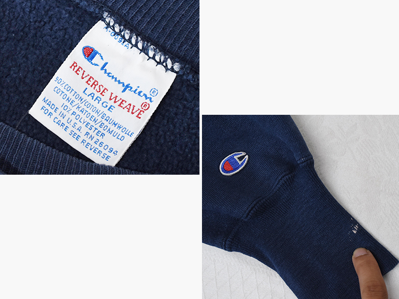 90's【USA製】【ビンテージ】【チャンピオン】【リバースウィーブ