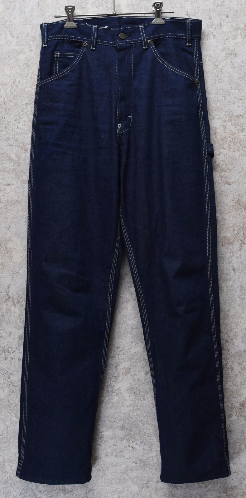 90s ビンテージ USA製【KEY】【デニムペインターパンツ】【W31程度