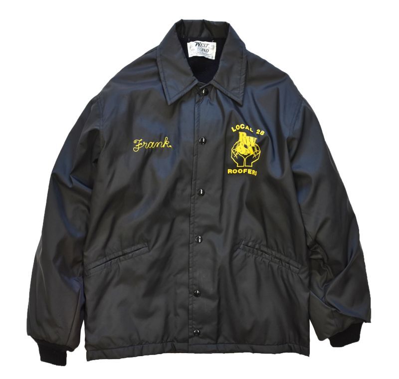 80's【ビンテージ】USA製【WESTWIND】【黒】【裏ボア付き】【コーチ