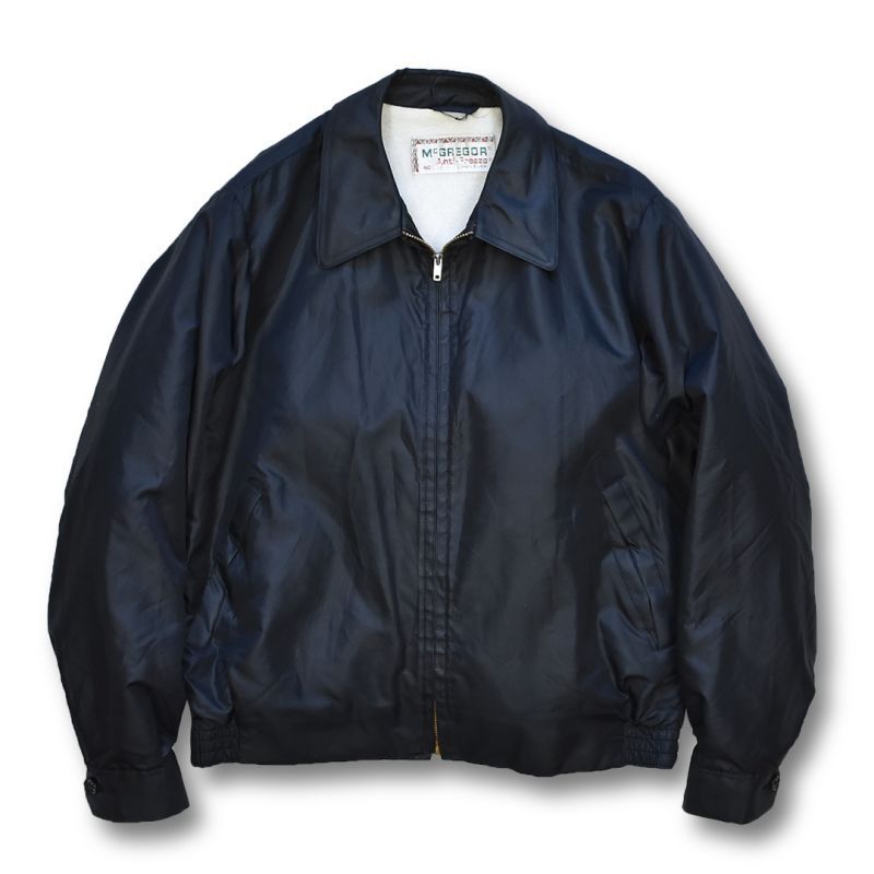 70's】ビンテージ【マクレガー】黒 ナイロンアンチフリーズ